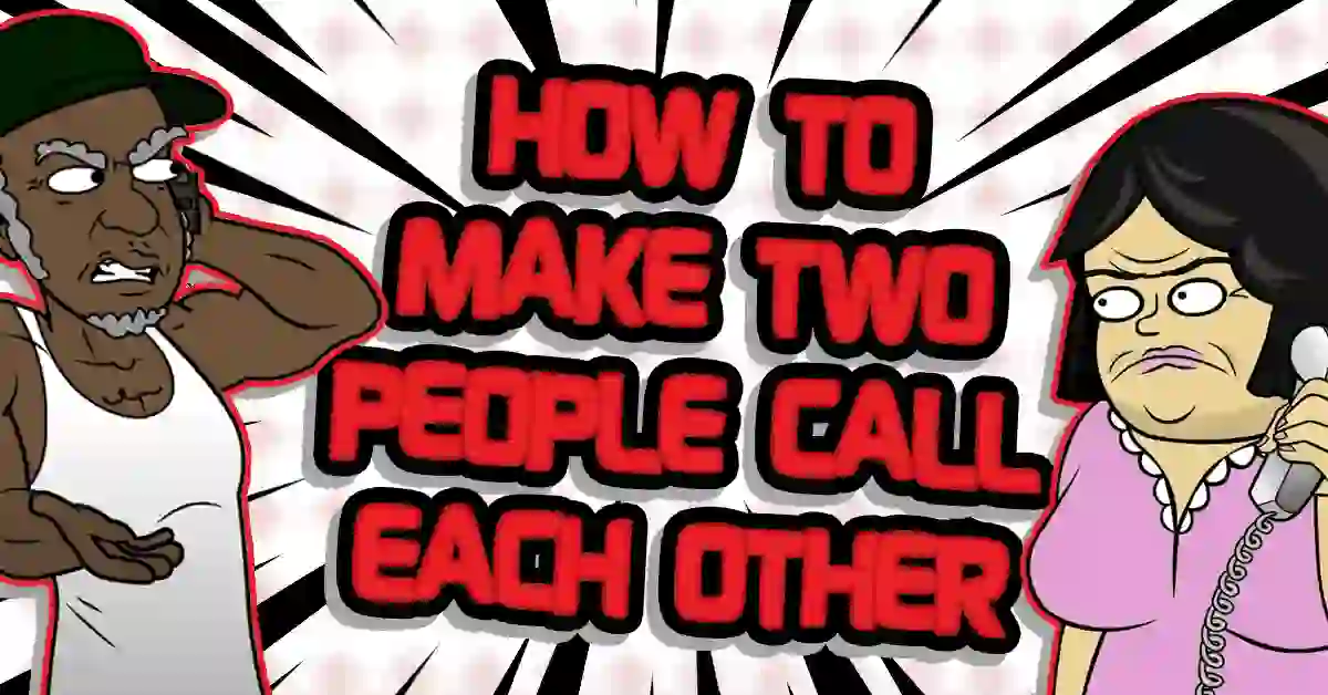 make two numbers call each other