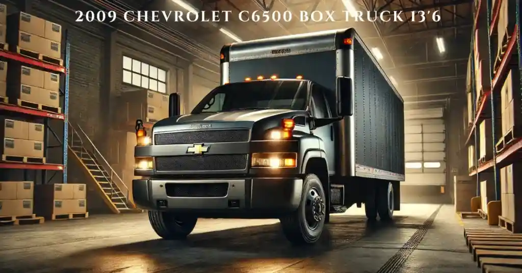 2009 chevrolet c6500 box truck 13'6